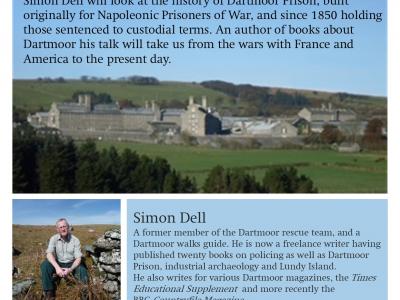 July Lecture:  The History of Dartmoor Prison at Princetown